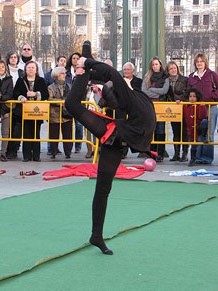 Gimn&agrave;stica r&iacute;tmica. Pla&ccedil;a de la Constituci&oacute;