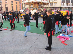 Gimn&agrave;stica r&iacute;tmica. Pla&ccedil;a de la Constituci&oacute;