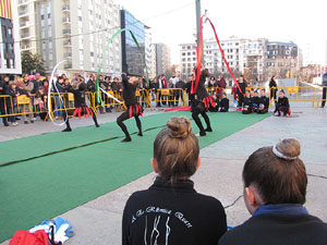 Gimn&agrave;stica r&iacute;tmica. Pla&ccedil;a de la Constituci&oacute;