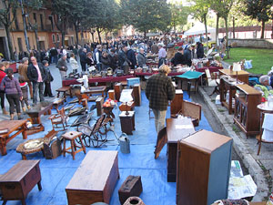 Trobada d'Artesans, brocanters i antiquaris,  i Fira del dibuix i la pintura