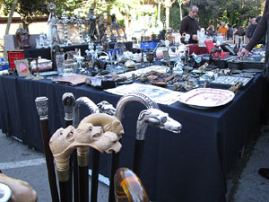 Trobada d'Artesans, brocanters i antiquaris,  i Fira del dibuix i la pintura