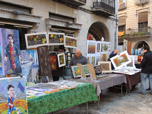 Trobada d'Artesans, brocanters i antiquaris,  i Fira del dibuix i la pintura