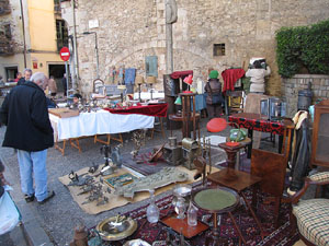 Trobada d'Artesans, brocanters i antiquaris,  i Fira del dibuix i la pintura