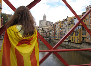 Ambient a Girona i preparaci&oacute; de la Via Catalana