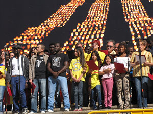 Ambient a Girona i preparaci&oacute; de la Via Catalana