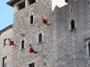 Ambient a Girona i preparaci&oacute; de la Via Catalana