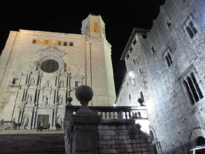 El Barri Vell de Nit. La Catedral i la Pia Almoina