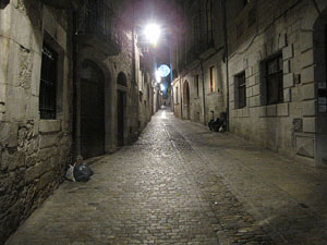 El Barri Vell de Nit. El carrer de la Força