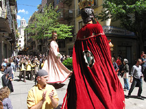Cercavila de gegants i capgrossos