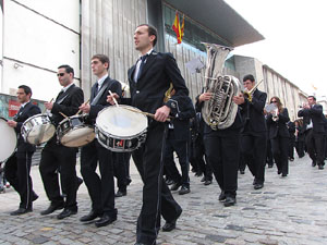 Cercavila de la banda de música La Lira