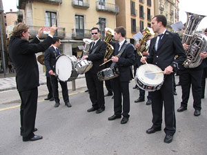 Cercavila de la banda de música La Lira
