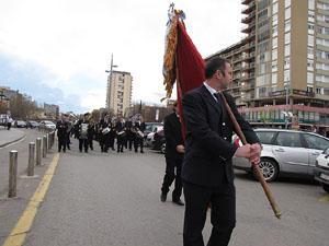 Cercavila de la banda de música La Lira