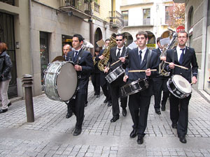 Cercavila de la banda de música La Lira