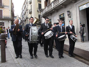 Cercavila de la banda de música La Lira