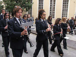 Cercavila de la banda de música La Lira