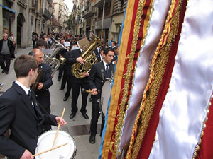 Cercavila de la banda de música La Lira