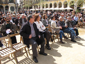 Concert de la banda La Lira a la plaça de la Independència