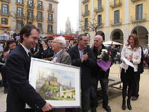 Concert de la banda La Lira a la plaça de la Independència