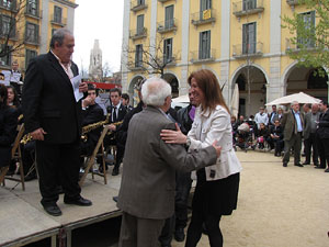 Concert de la banda La Lira a la plaça de la Independència