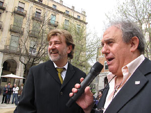 Concert de la banda La Lira a la plaça de la Independència