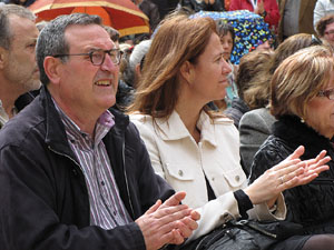 Concert de la banda La Lira a la plaça de la Independència