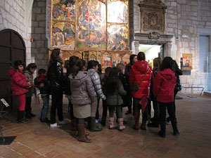 Taller de decoraci&oacute; nadalenca al Museu d'Art