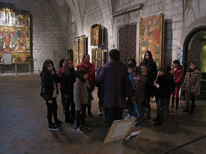 Taller de decoraci&oacute; nadalenca al Museu d'Art