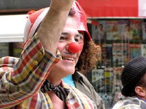 Espectacle de circ a c&agrave;rrec de MABSUTINS