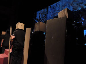 FITAG Fira Internacional de Teatre Amateur de Girona. Espectacle inaugural amb Cràdula Teatre, de Cassà de la Selva