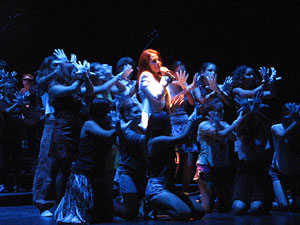 FITAG Fira Internacional de Teatre Amateur de Girona. Espectacle inaugural amb Cràdula Teatre, de Cassà de la Selva