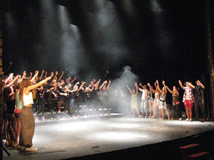 FITAG Fira Internacional de Teatre Amateur de Girona. Espectacle inaugural amb Cràdula Teatre, de Cassà de la Selva