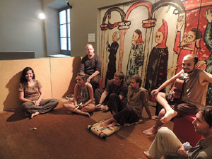 FITAG Fira Internacional de Teatre Amateur de Girona. Microteatre al Museu d'Hist&ograve;ria dels Jueus