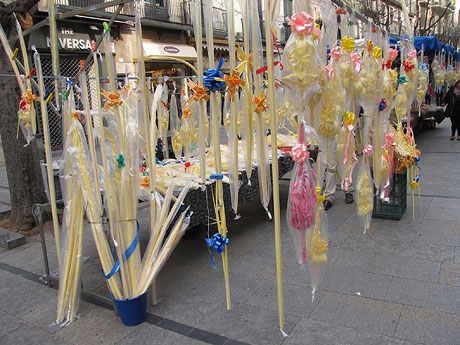 Mercat del Ram a la Rambla de la Llibertat