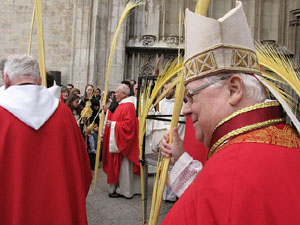 Diumenge de Rams. Benedicció de les palmes