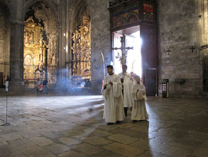 Diumenge de Rams. Benedicció de les palmes