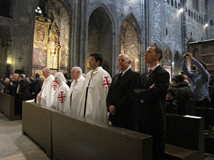 Diumenge de Rams. La missa de Rams a la Catedral