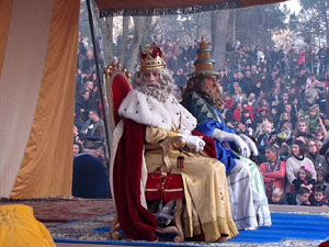 Cavalcada de Reis - Els Reis al Campament