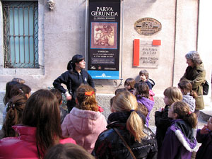 Taller de mosaic rom&agrave; al Museu d'Hist&ograve;ria de la Ciutat