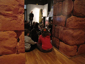 Taller de mosaic rom&agrave; al Museu d'Hist&ograve;ria de la Ciutat