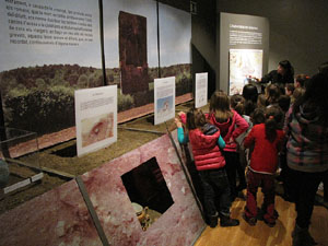 Taller de mosaic rom&agrave; al Museu d'Hist&ograve;ria de la Ciutat