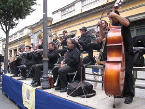 Diada Nacional de Catalunya. Sardanes a la Rambla de la Llibertat