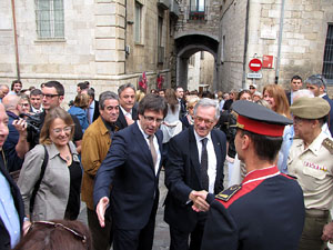 Inauguraci&oacute; a la pla&ccedil;a de la Catedral