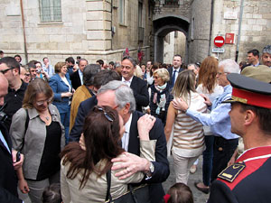 Inauguraci&oacute; a la pla&ccedil;a de la Catedral