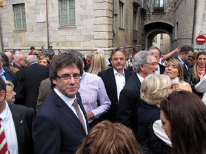 Inauguraci&oacute; a la pla&ccedil;a de la Catedral