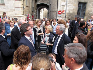 Inauguraci&oacute; a la pla&ccedil;a de la Catedral