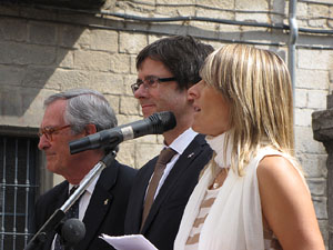 Inauguraci&oacute; a la pla&ccedil;a de la Catedral