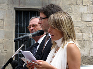 Inauguraci&oacute; a la pla&ccedil;a de la Catedral