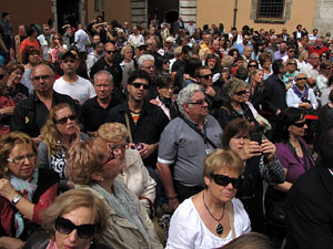 Inauguraci&oacute; a la pla&ccedil;a de la Catedral
