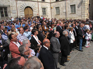 Inauguraci&oacute; a la pla&ccedil;a de la Catedral