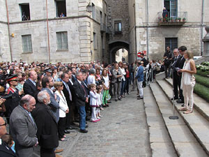 Inauguraci&oacute; a la pla&ccedil;a de la Catedral